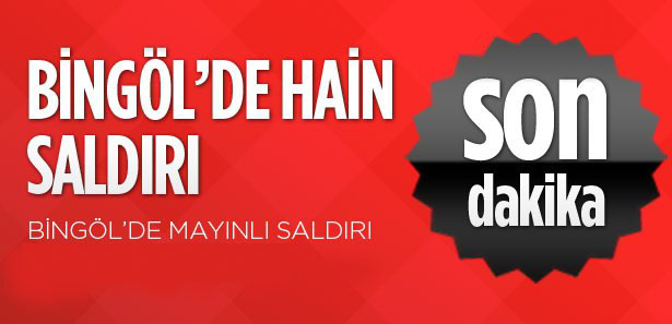 bingöl karlı ova saldırısı patlama 8 şehit