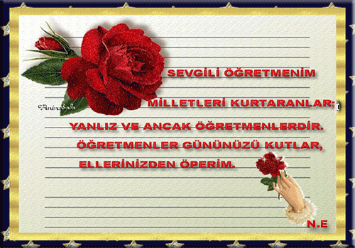 24 KASIM ÖĞRETMENLER GÜNÜ TEBRİK KARTLARI RESİMLERİ